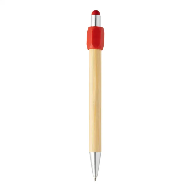 Sponner spinner ballpoint pen Red Natural