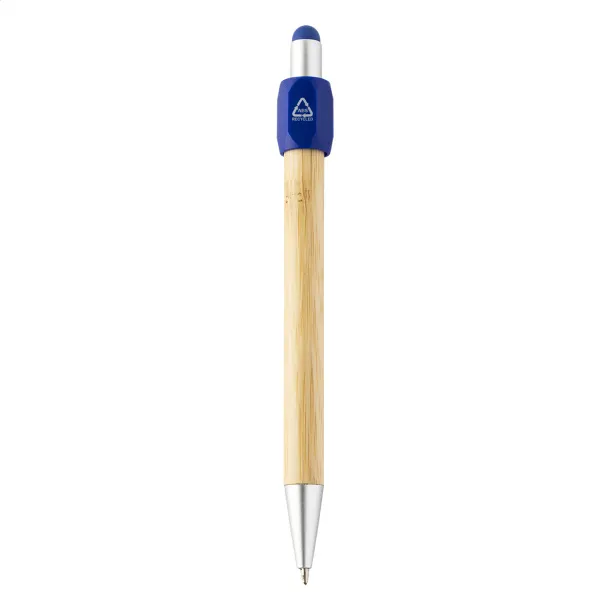 Sponner spinner ballpoint pen Blue Natural