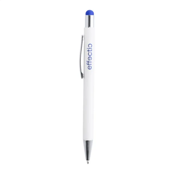 Wirly touch ballpoint pen Blue White