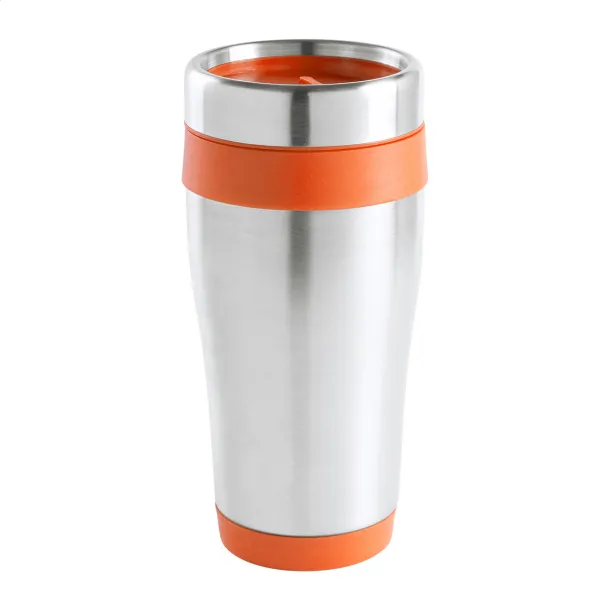 Caprol thermo mug Orange Silver