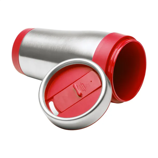 Caprol thermo mug Red Silver