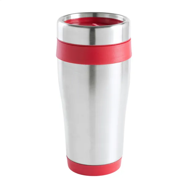 Caprol thermo mug Red Silver