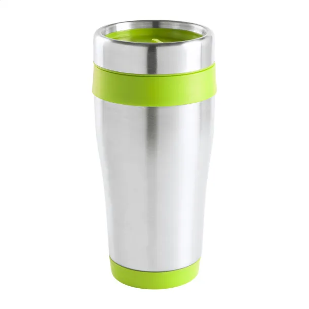 Caprol thermo mug Lime green Silver