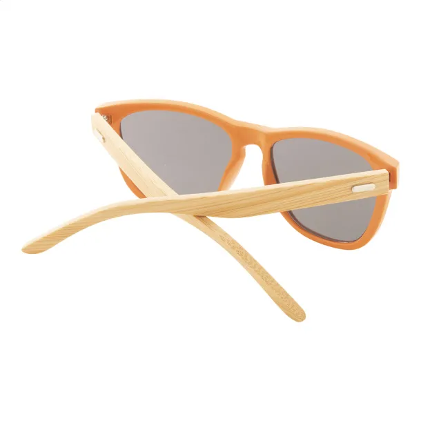 Colobus sunglasses Orange Natural