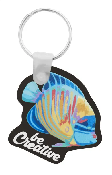 CreaFob custom made keyring Black