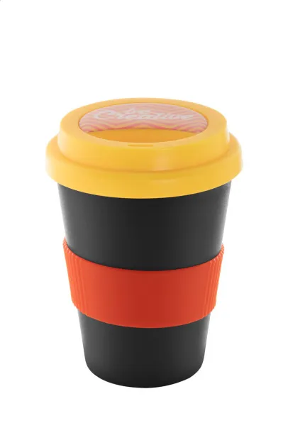 CreaCup Mini personalizirana termo šalica, 300 ml Crna