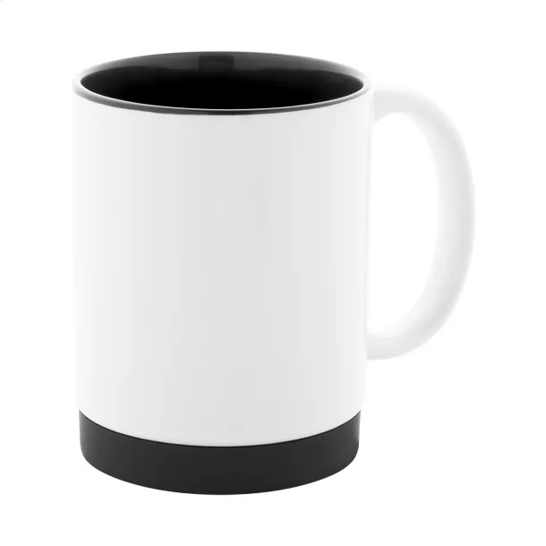 MultiColour Plus sublimation mug Black White