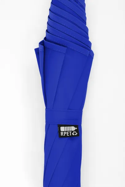 Thunder Max reflektirajući RPET kišobran Svijetlo plava