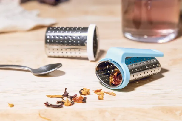 Leaflet tea infuser Light blue