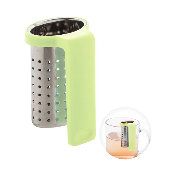 Leaflet tea infuser Lime green