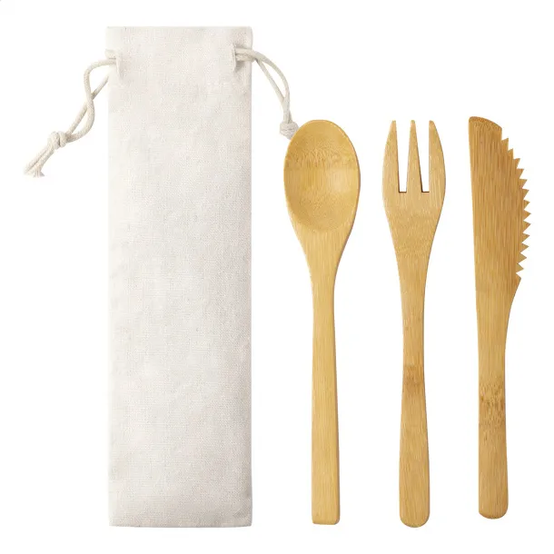 Bomino cutlery set Natural