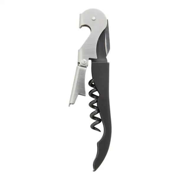 Umbria wine opener Black Silver
