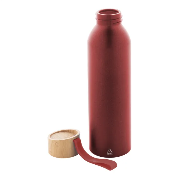 Ralusip Plus recycled aluminium bottle Red