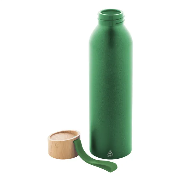 Ralusip Plus recycled aluminium bottle Green