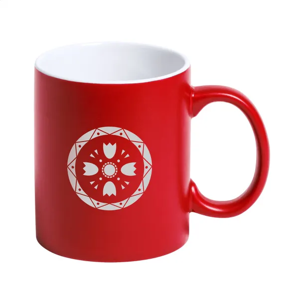Covory mug Red White