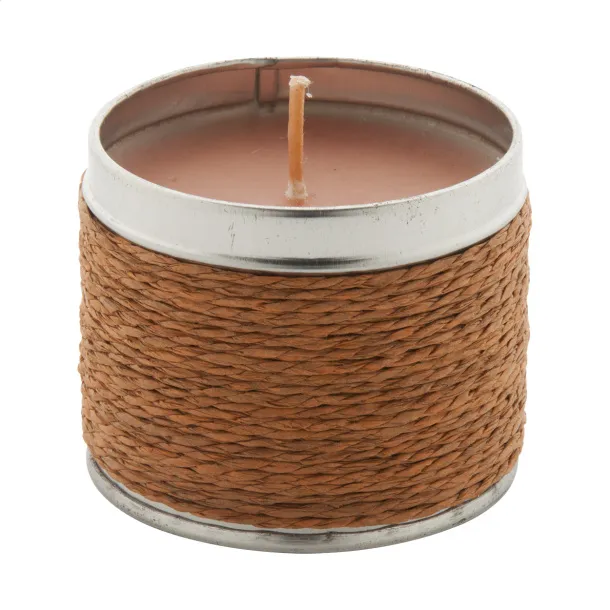 Scendle scented candle, vanilla Brown Silver
