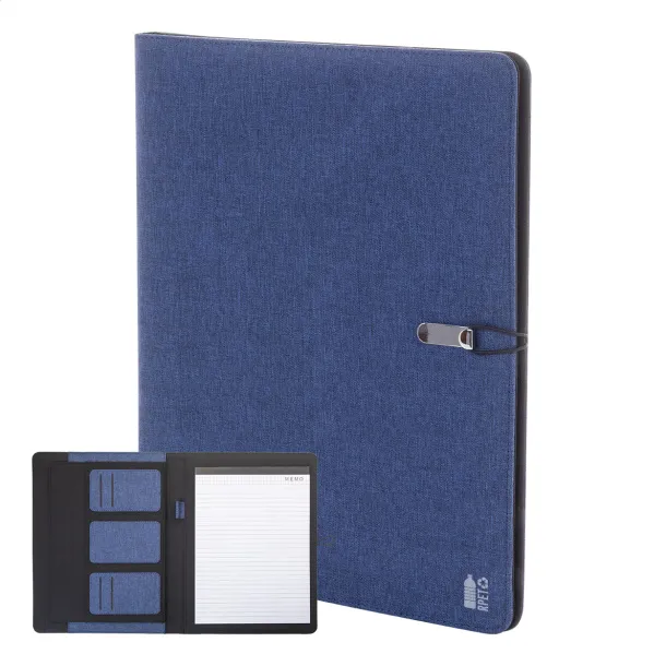 Shepherd A4 RPET document folder Blue