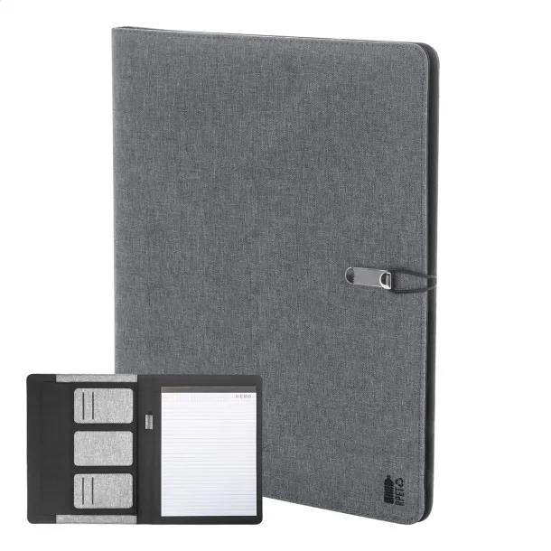 Shepherd A4 RPET document folder Grey