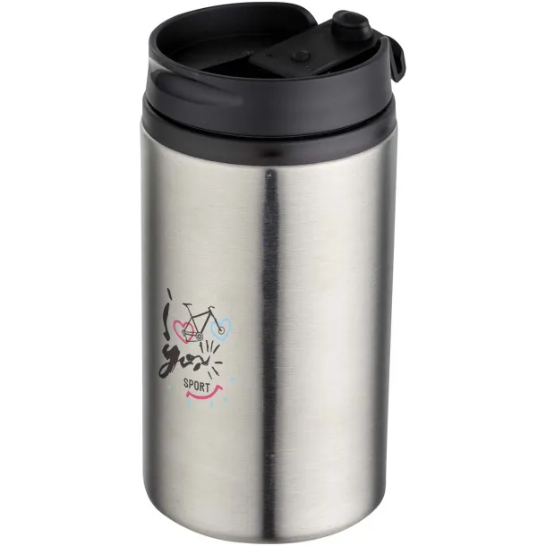 Mojave 250 ml RCS certified recycled stainless steel insulated tumbler Silver
