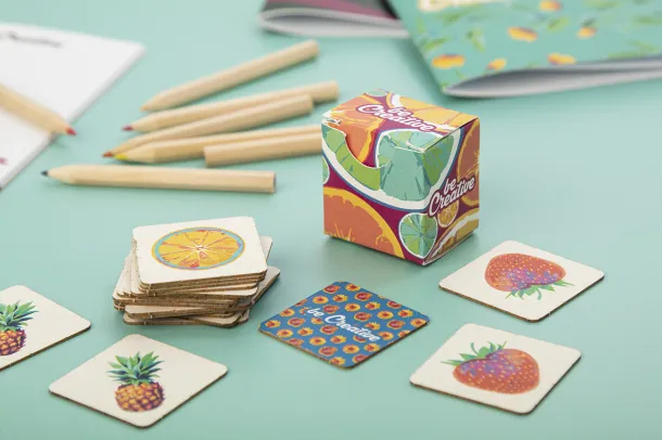 Peppermor Creative perosnalizirana memory igra Prirodna