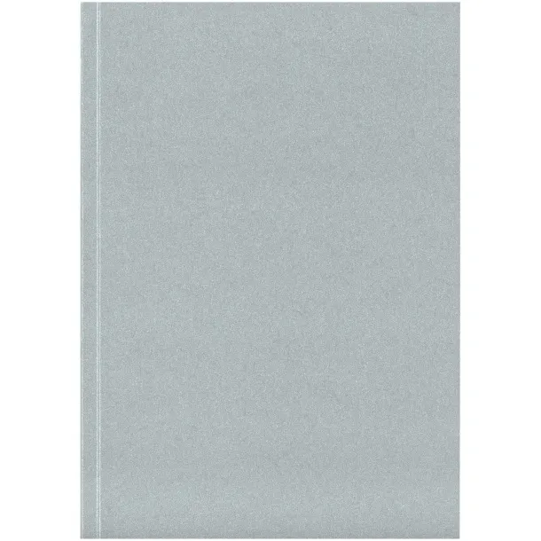 Novella Austen A5 personalizirani notes s mekim koricama Srebrna