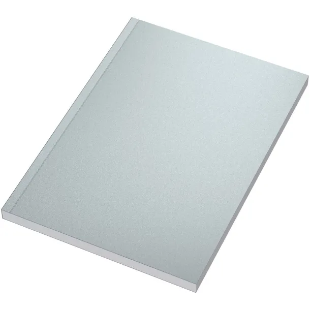 Novella Austen A5 soft cover notebook Silver
