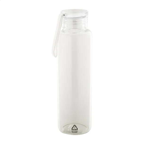 Vitrem recycled glass bottle White