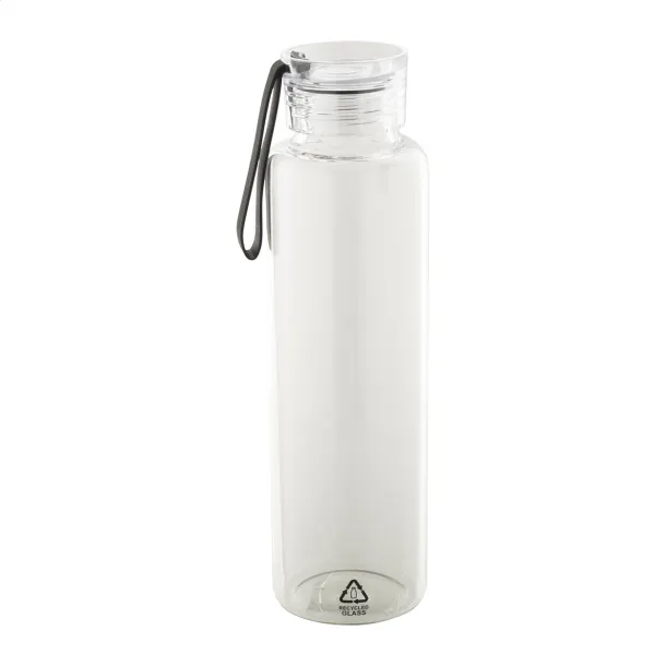 Vitrem recycled glass bottle Black