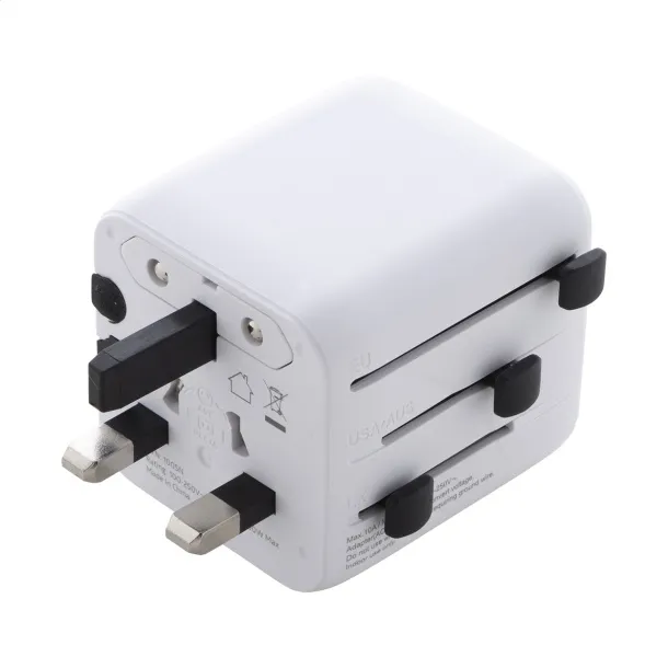 Jetsetter Pico RPC travel adapter White