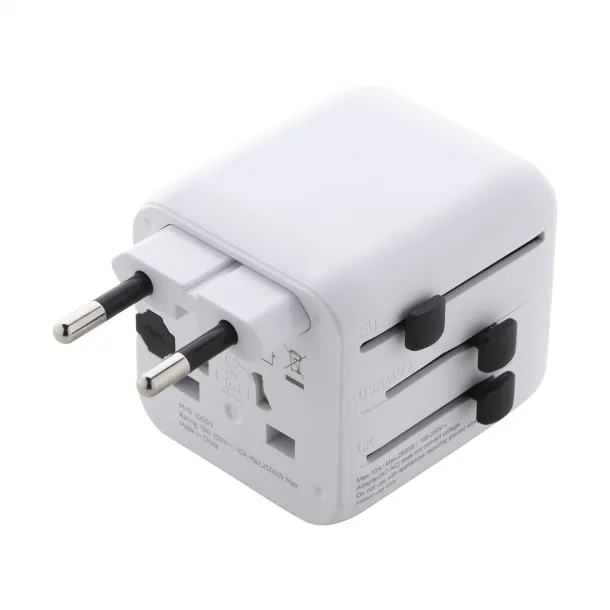 Jetsetter Pico RPC putni adapter Bijela