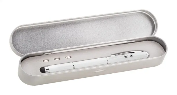 Keynote kemijska olovka s laserskim pokazivačem Bijela