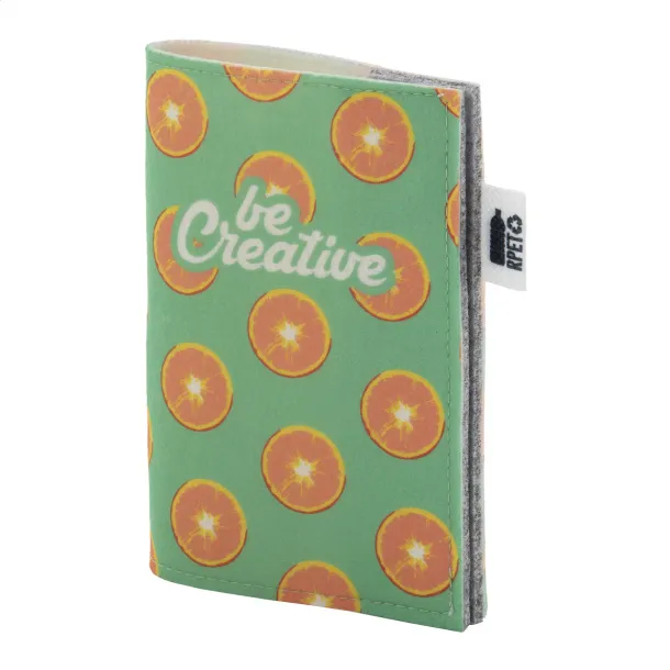 CreaFelt Pass personalizirani etui za putovnicu Bijela Siva