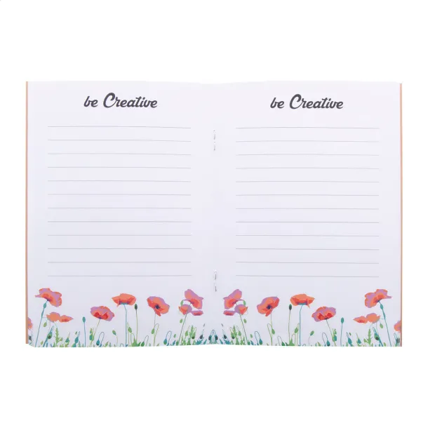 CreaNote Plus A6 Eco personalizirani notes Prirodna