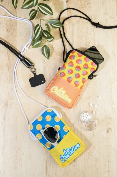 SuboBag Fiesta custom crossbody bag Black White