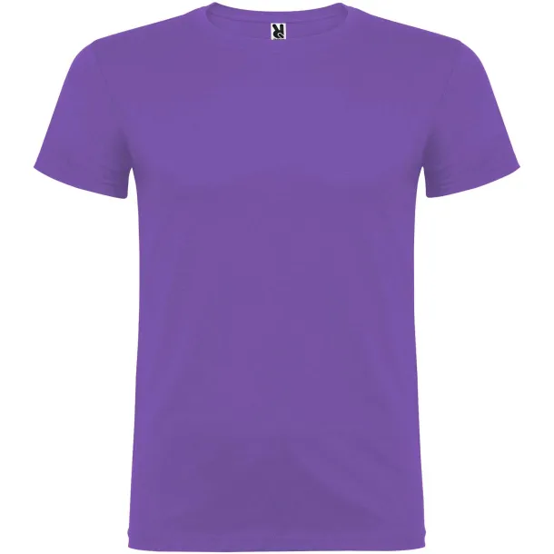 Beagle short sleeve kids t-shirt - Roly Irish purple