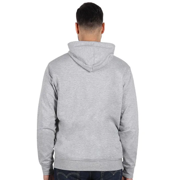 ABSOLUT HOODY Unisex hoodie od organskog pamuka - EXPLODE Pepeljasto siva