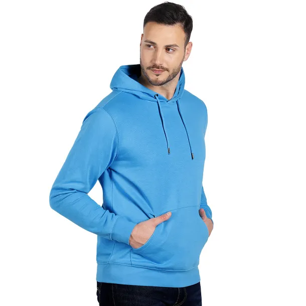 ABSOLUT HOODY Unisex hoodie od organskog pamuka, 280 g/m2 - EXPLODE Tirkizna