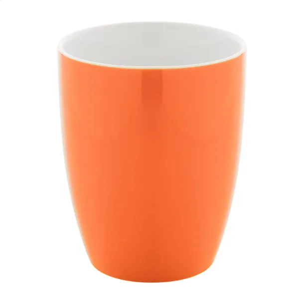 Gaia mug Orange White