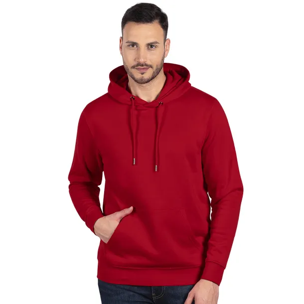 ABSOLUT HOODY Unisex hoodie od organskog pamuka, 280 g/m2 - EXPLODE Crvena
