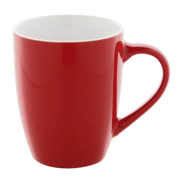 Gaia mug Red White