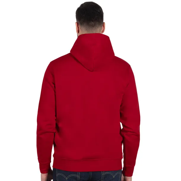 ABSOLUT HOODY Unisex organic cotton hooded sweatshirt, 280 g/m2 - EXPLODE Red