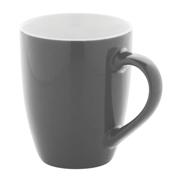 Gaia mug Dark grey White