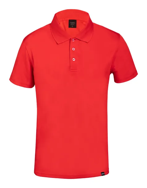Noran RPET polo shirt Red