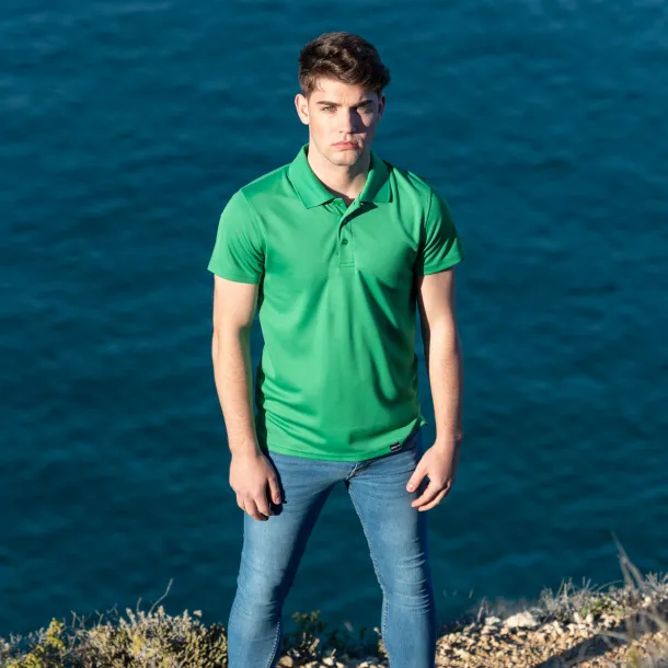 Noran RPET polo shirt Green