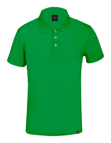 Noran RPET polo majica kratkih rukava, 180 g/m² Zelena