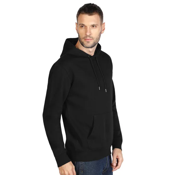 ABSOLUT HOODY Unisex organic cotton hooded sweatshirt, 280 g/m2 - EXPLODE Black