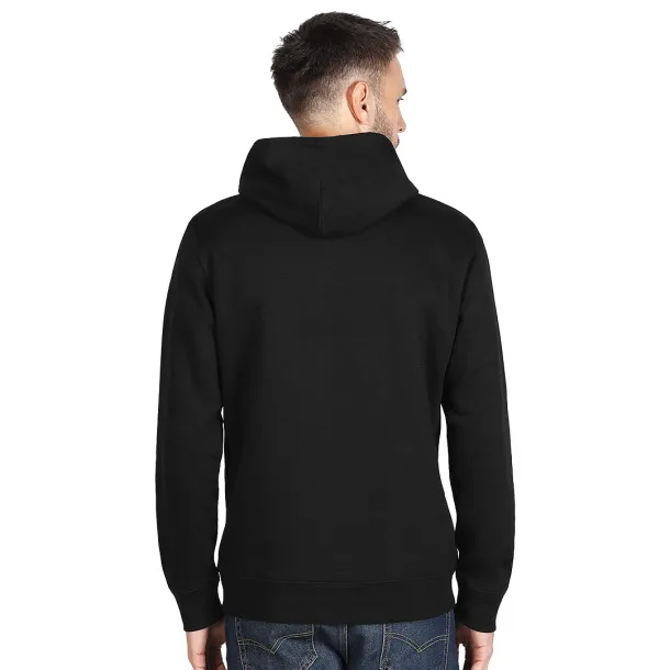 ABSOLUT HOODY Unisex organic cotton hooded sweatshirt, 280 g/m2 - EXPLODE Black