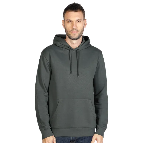 ABSOLUT HOODY Unisex hoodie od organskog pamuka - EXPLODE Tamnosiva