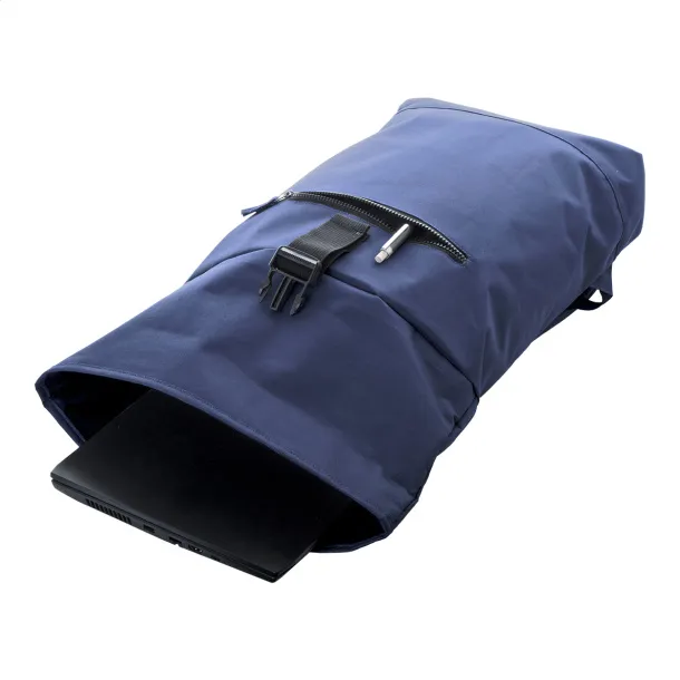 Rollex RPET backpack Dark blue