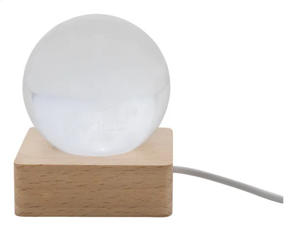Borealis Christmas light globe Transparent Natural